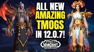 All New INSANE Transmogs In Patch 12.0.7 - Shadowflame Druid | Neltharion & More! WoW Midnight