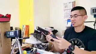 Testing the Pre Modified Kjworks Cz Shadow 2 Orange for Doc Emmanuel of Las Pinas City.
