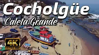 Impresionante Lugar Caleta Grande Cocholgüe 4K 30 fps