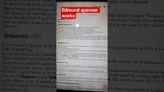 Edmund spenser#dsssb #exam #kvspgt#english#englitzone #edmundspenser#dsssbpgt#dsssbenglish