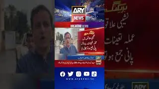 ALLAH khair kare... #MurtazaWahab #MayorKarachi #Rain #Karachi #SindhGovernment #arynews #shorts