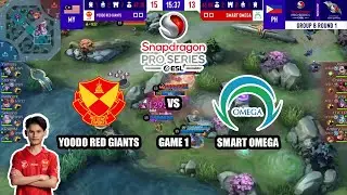ESL SNAPDRAGON PRO SERIES CHALLENGE FINAL | YRG VS SMART OMEGA | BO 3 GAME 1 | GROUP STAGE