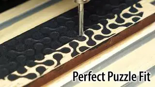 Custom Puzzle Fit Wooden Box for a Unique Wooden Necklace