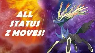 ALL STATUS Z MOVE EFFECTS FROM POKEMON SUN & MOON! New Leaks!