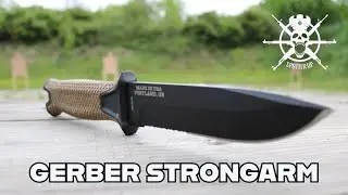 Gerber Strong Arm Fixed Blade Coyote Brown