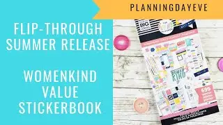Flipthrough Womankind Sticker book Summer 2019 Release