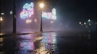 Neon City Rain Sounds 🌧️🌃
