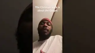 The Christian walk is about the gospel #jesus #yeshua #gospel #christian
