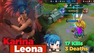 Maniac! Karina New Update | Karina Gameplay Mobile Legends Bang Bang 2020