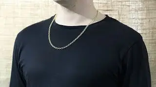 R10_24 - 9ct Gold  Belcher Chain 5mm  24