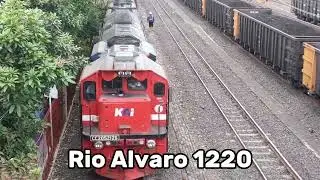 Lokomotif kereta api langsiran lokomotif CC 205 - CC 202 di stasiun Tarahan 🥶🔥🔰