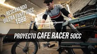 Convirtiendo CICLOMOTOR 50cc A CAFE RACER