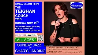 2022-11-13 The Teighan Couch Trio @Char's