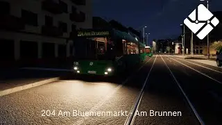 FIRST LOOK Ng 235 | 204 Am Bluemenmarkt - Am Brunnen | City Transport Simulator 