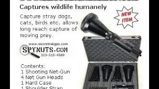 NETGUN C02 Powered Shooting Net Gun at SSINC.
