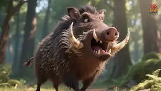 The Shadow Puppet Festival | Civet Cat & Wild Boar Story | Moral Story