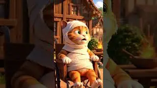 Tiger Fights Back for the Orange Cat's Revenge!  #funnyvideo #funny #cat #catvideos #cute