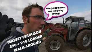 TRACTOR TOUR - MASSEY FERGUSON 390 + 915 LOADER
