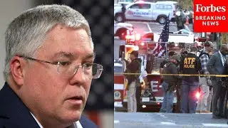 Reporter Grills Patrick Morrisey On Conflicting Information After Washington, D.C. Shooting
