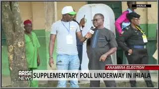 ANAMBRA ELECTION: SUPPLEMENTARY POLL UNDERWAY IN IHIALA