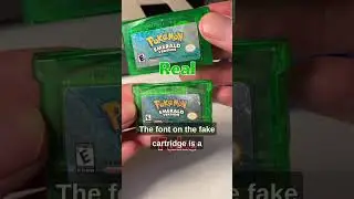 Can you spot the fake Pok&eacute;mon Emerald?