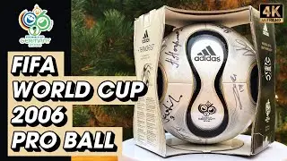 Teamgeist FIFA World Cup 2006 Official Match Ball Pro - Made in Thailand - Adidas review & unboxing