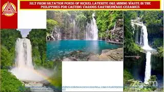 Dr. Ivy Bernardo-Arugay: Silt from Siltation Ponds of Nickel Laterite Ore Mining Waste in PH
