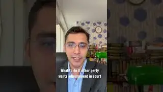 What to do if other party wants adjournment in court #law #lawyer #shorts #legal #courts
