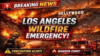 Breaking News: Massive Wildfire Erupts in Los Angeles | Emergency Alert