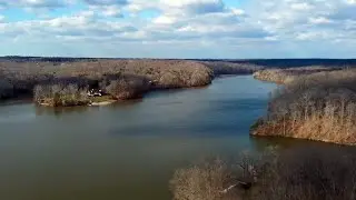 Fountainhead Regional Park Drone Flight in 4K, Fairfax County, Virginia