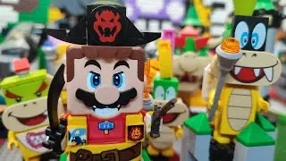 LEGO Super Mario new Pirate Power UP MOC vs Koopalings