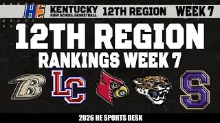 12th Region Rankings Week 7