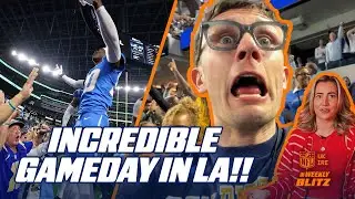 OVERTIME CHAOS! INCREDIBLE atmosphere at Eagles vs Chargers in LA! ⚡ | Weekly Blitz | NFL UK & IRE