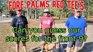 Playing Florida's busiest disc golf course. Fore Palms red tee's