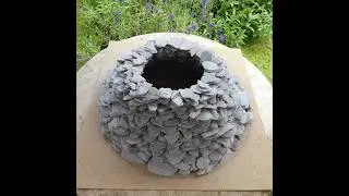 modelling a corbel stone roof... as in the ancient houses at Skara Brae?