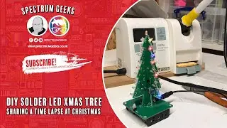 DIY Circuit Board LED Christmas Tree