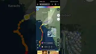 Biparjoy live location track ll BIPARJOY TUFHAN ll Update ll News
