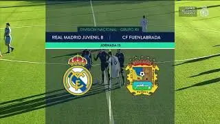 Real Madrid Juvenil B - CF Fuenlabrada | Liga Nacional 2023/24 | Jornada 15