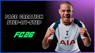 How to create XAVI SIMONS in EA FC 26 - TUTORIAL Face Creation