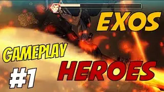 Exos Heroes Beginning Gameplay Walkthrough Mobile Game iOS Android Part 1