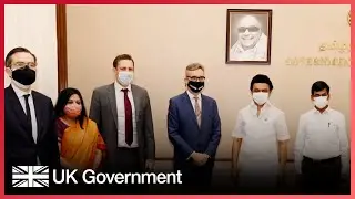 British High Commissioner Alex Ellis visit to Chennai 2021