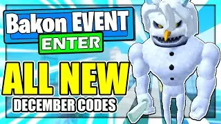Bakon (DECEMBER) CODES *UPDATE!* ALL NEW ROBLOX Bakon CODES!
