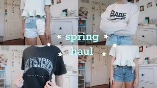 try on spring haul (urban, pacsun, and adika)!!