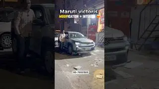 2025 MARUTI SUZUKI VICTORIS MODIFICATIONS WITH PRICE ✅MODIFIED BASE TO TOP VICTORIS ✅SEAT COVER ✅