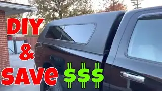 Diy Camper Shell Build / Raptor Liner Spray Can