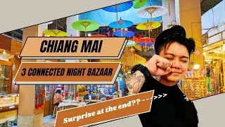 Chiang Mai Night Market - Kalare Night Bazaar - Anusarn Market