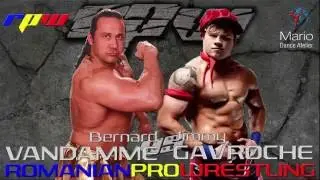 BERNARD VANDAMME vs. JIMMY GAVROCHE - 2016 Romanian Pro Wrestling Highlights
