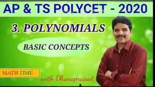 AP POLYCET & TS POLYCET-2020 MATHEMATICS-POLYNOMIALS BASIC CONCEPTS | AP & TS DSC |
