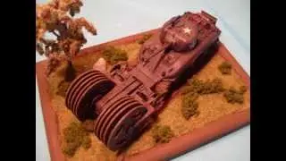 UM 1/72 M4A1 Sherman / T1E3 Mine Exploder &laquo;Тётя Джемайма&raquo; &mdash; сборка группы Rebelsatcloudnine