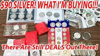 $90 Silver! I Went Shopping, What Did I Buy? Proof Sets, Mint Sets, VAM Variety Morgan, War Nickels